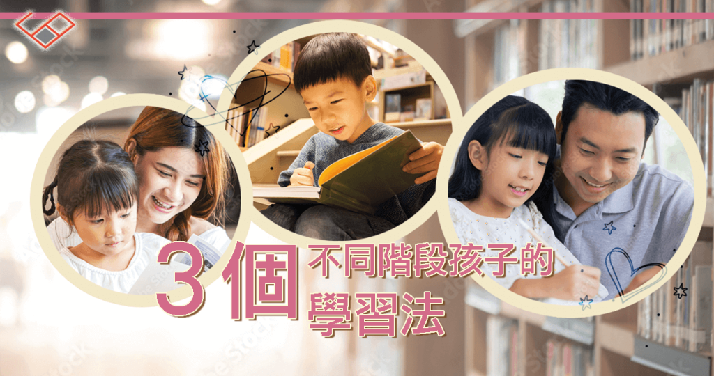 3個不同階段孩子 的學習法寶︱思展圖書